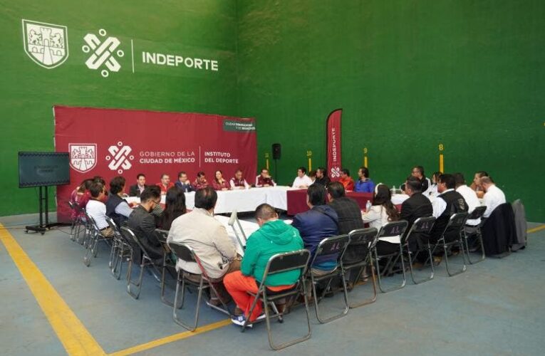 Anuncian aumento en apoyos y eventos deportivos en la CDMX