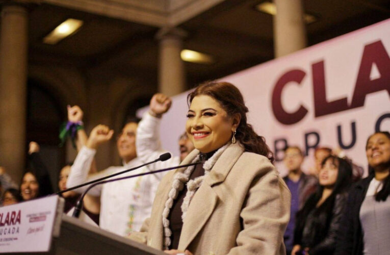 Clara Brugada se declara ganadora de precampaña en CDMX