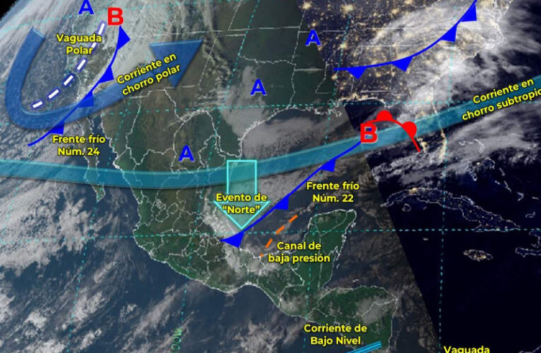 Se espera caída de nieve en algunos estados de México