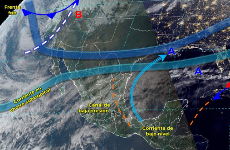 Entrada de frente frío 26 causará lluvias, tolvaneras y heladas en México