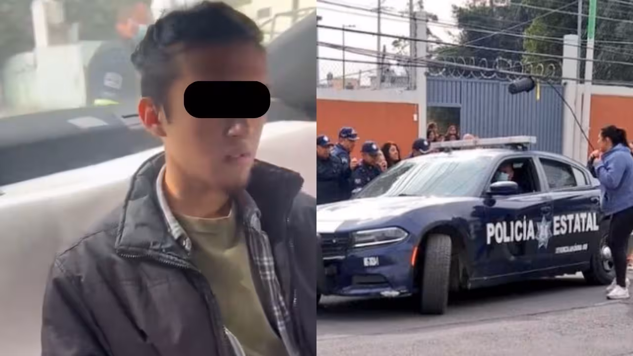 Arrestan a joven que presuntamente abuso de menor en primaria de Coacalco