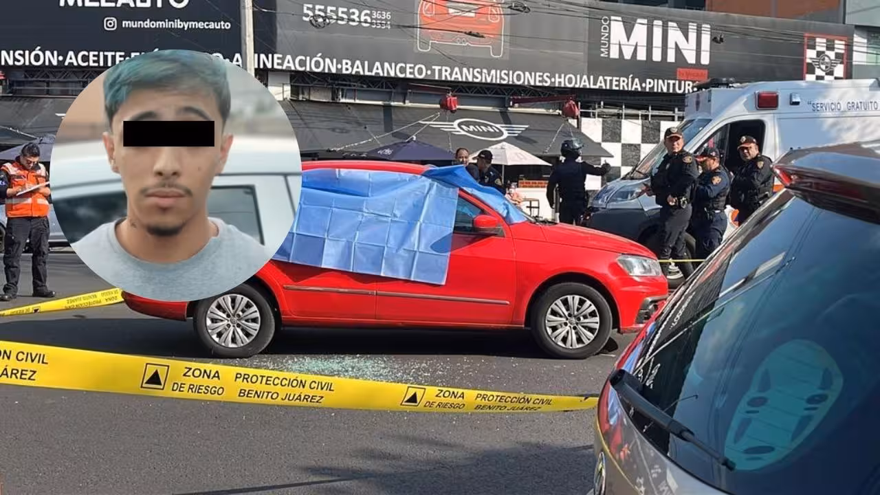 Detienen a sujeto que mató a conductor durante conflicto vial en la Narvarte