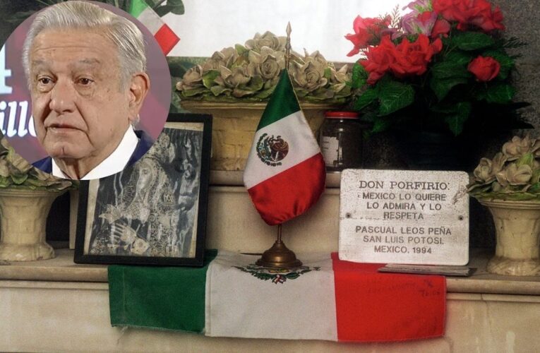 AMLO apoya el retorno a México de los restos de Porfirio Díaz