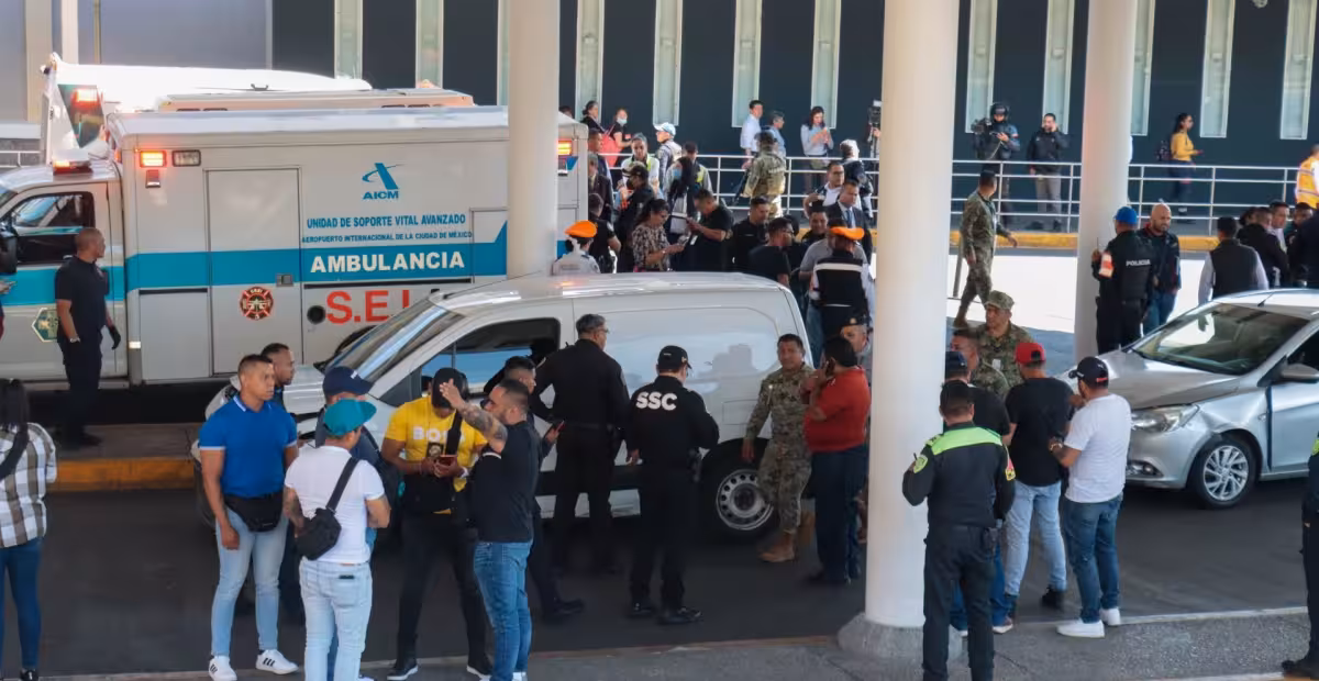 Procesan a sujeto que apuñaló a venezolano en terminal 2 del AICM