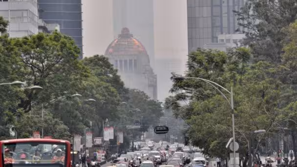 Nivel altos de contaminación mantienen contingencia ambiental en la CDMX