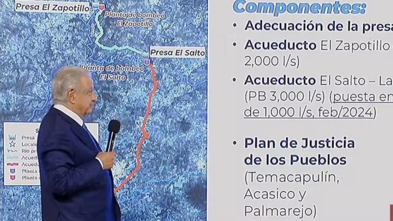 Gobierno Federal invertirá 96 mil millones en proyectos hídricos: Conagua