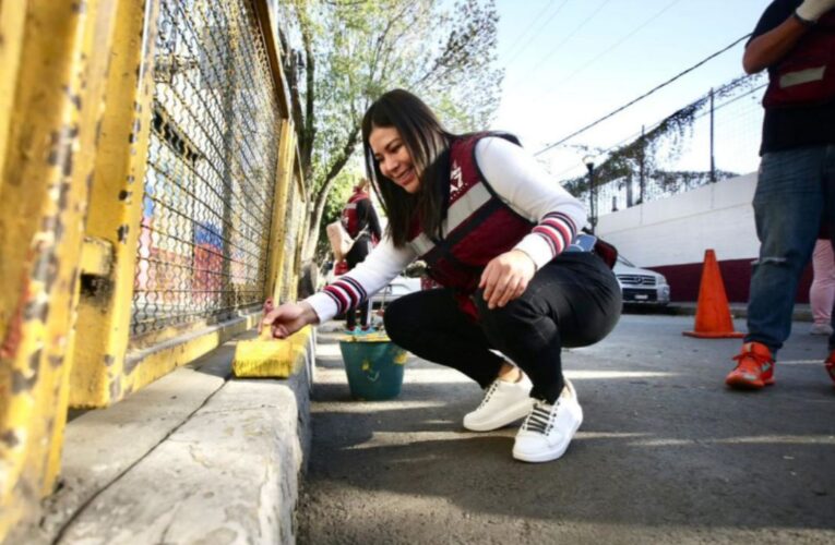 Diputada Lourdes Paz visita escuelas con programa “Manita de Gato” en Iztacalco