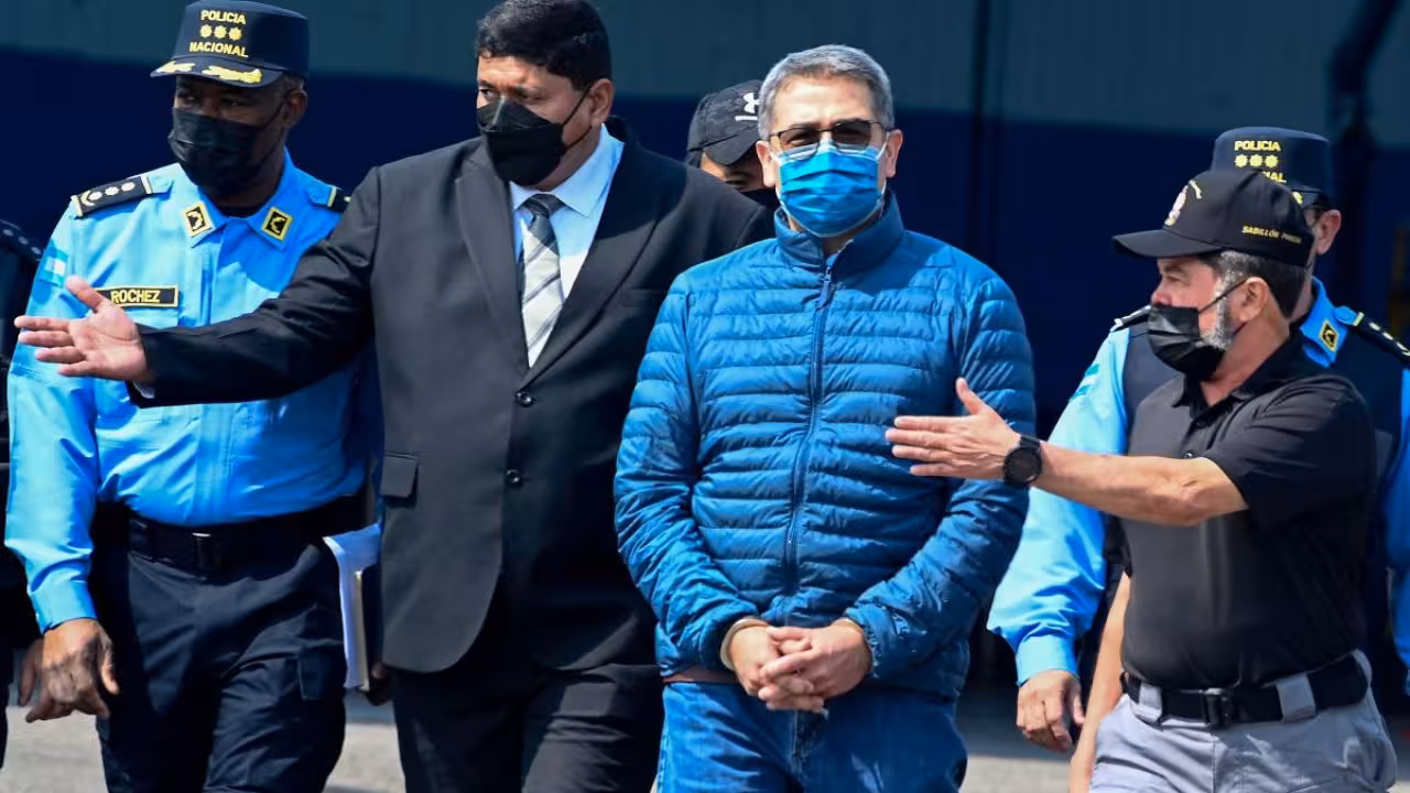 El expresidente de Honduras, a juicio en Nueva York por narcotráfico