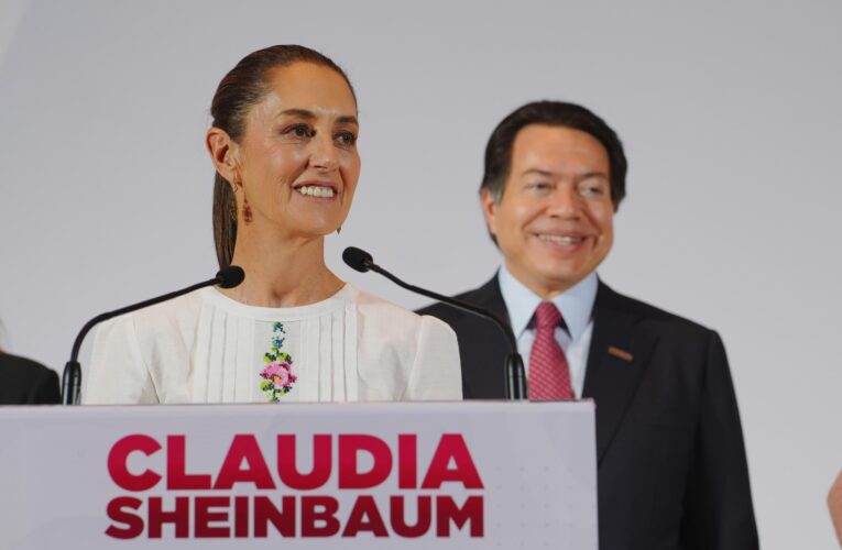 De cara a las elecciones Sheinbaum se declara lista par ser presidenta y presenta a su equipo de campaña