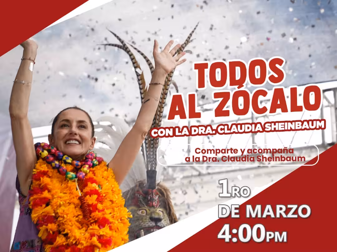 La doctora Sheinbaum respalda las iniciativas de reforma del presidente López Obrador