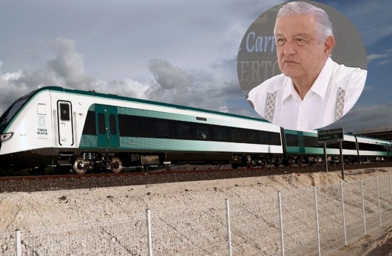 AMLO arremete contra “pseudoambientalistas” en defensa del Tren Maya