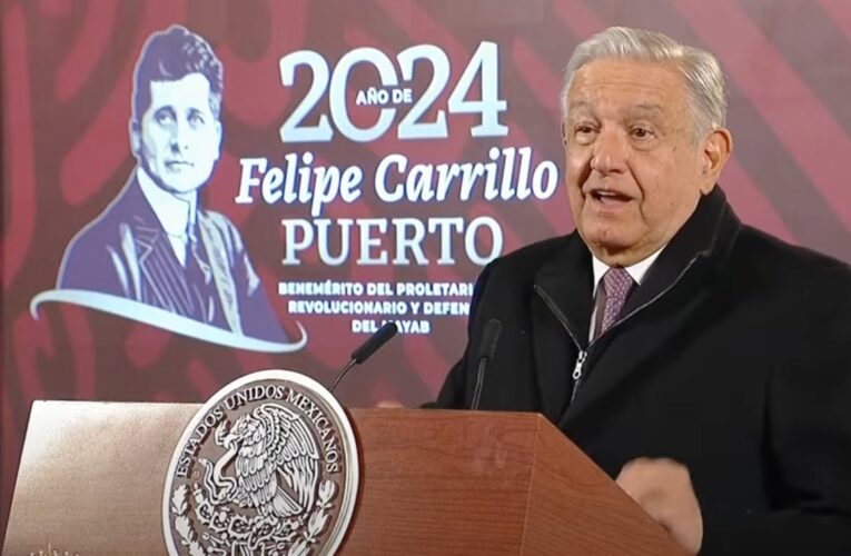 La gente está contenta, me dejo de llamar Andrés Manuel: AMLO