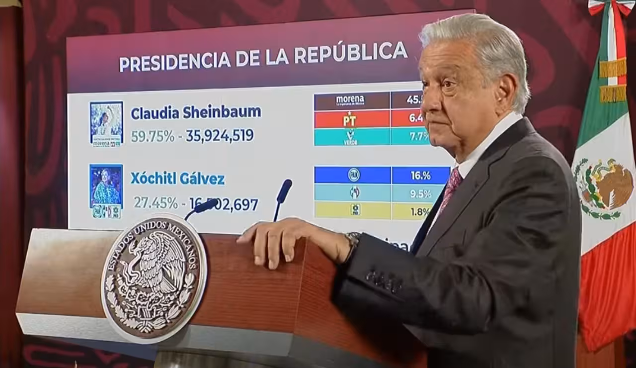 La autoridad más importante es el pueblo, dice AMLO al presumir votación