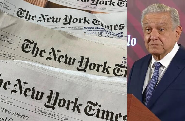 AMLO descarta error por revelar teléfono de periodista del NYT: no pasa nada, que lo cambie