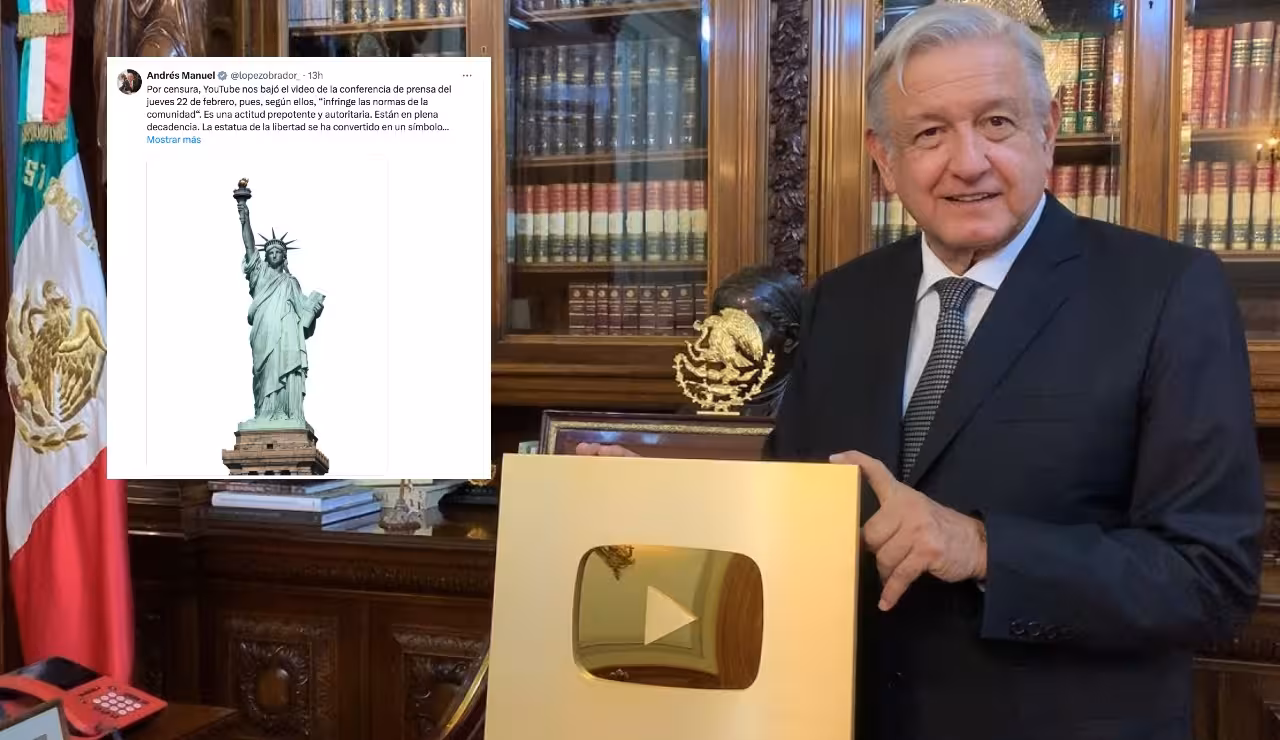 YouTube baja mañanera por acoso a periodista del NYT; AMLO acusa censura