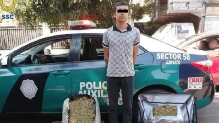 Detenido en la TAPO por intentar transportar 20 kilos de marihuana