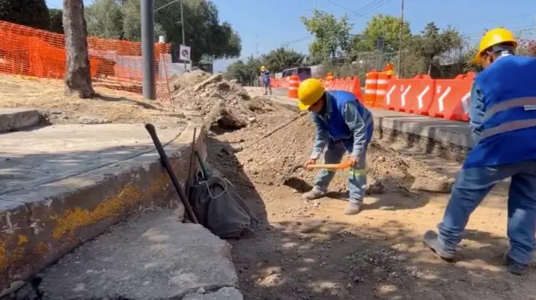 Sigue ampliación del Trolebús Aztecas en Coyoacán