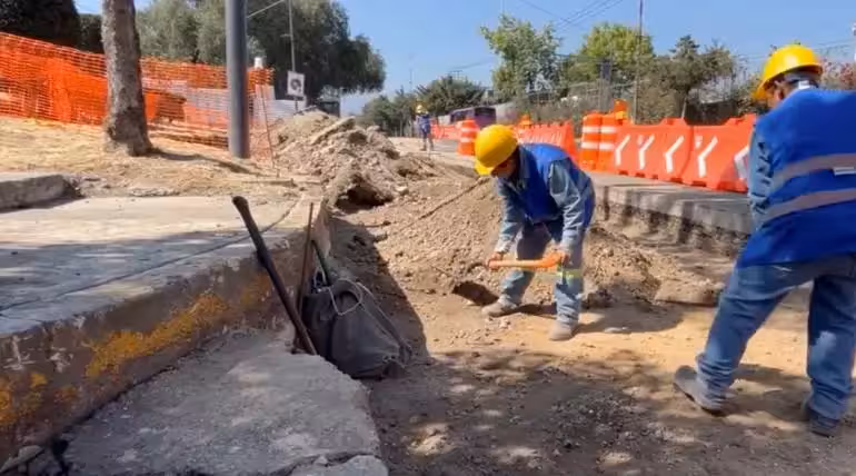 Sigue ampliación del Trolebús Aztecas en Coyoacán