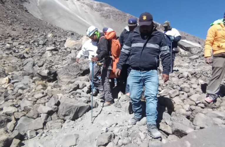 Tras 10 días, hallan sin vida al último alpinista desaparecido en el Pico de Orizaba