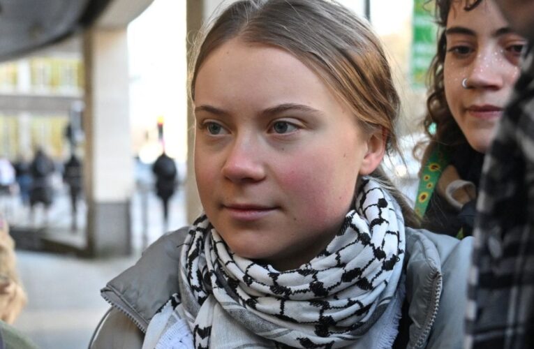 Greta Thunberg comparece en Londres por alterar el orden público