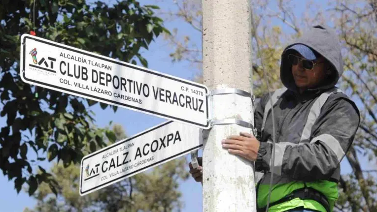 Cambian en Tlalpan la nomenclatura de calles en nueve colonias