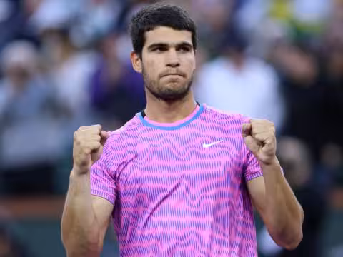 Novak Djokovic cumple 417 semanas en la cima de la ATP y Alcaraz lo acecha
