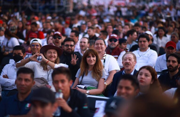 La comunidad de Azcapotzalco respalda a Claudia Sheinbaum rumbo a la Presidencia de México