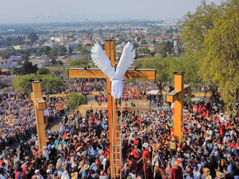 Saldo blanco por celebraciones religiosas en Iztapalapa: Batres