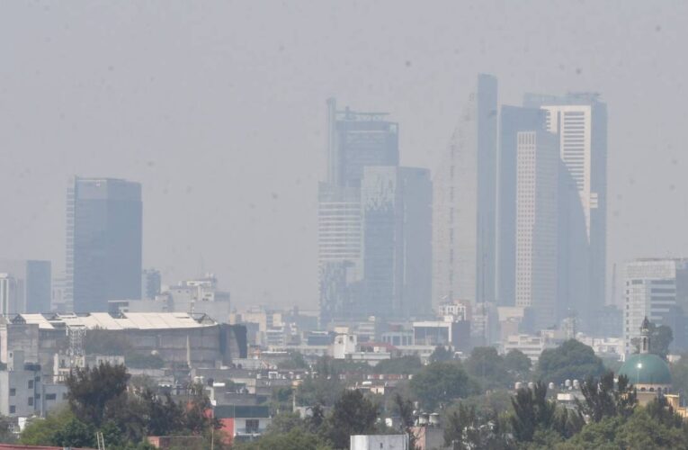 Calidad del aire es mala en la CDMX y Edomex