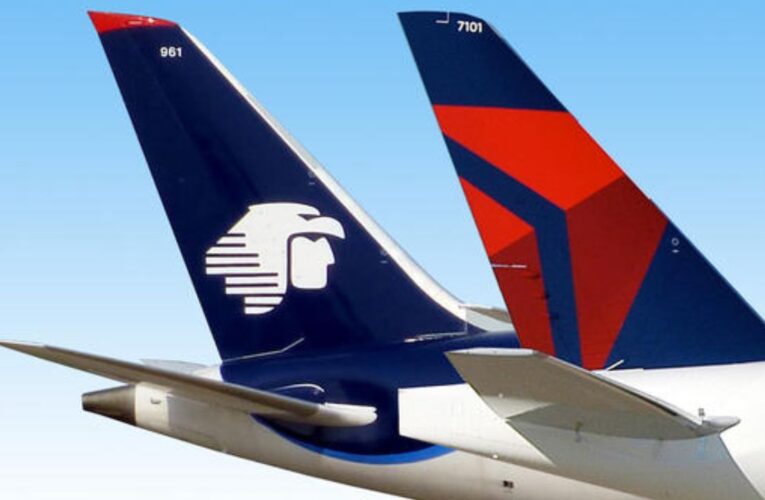 En peligro 18 rutas si no se renueva alianza Delta-Aeroméxico