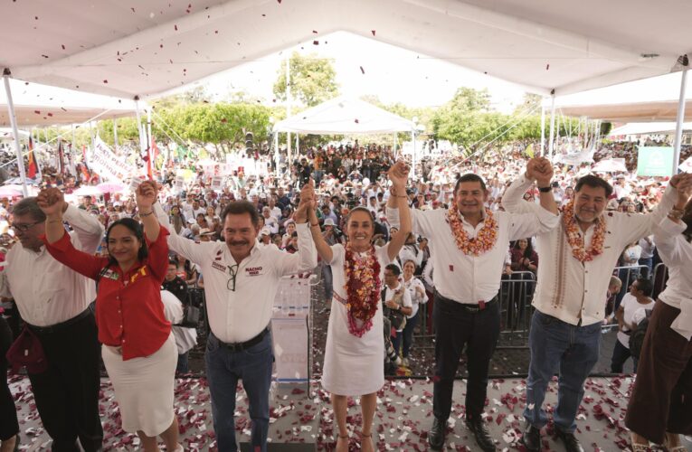 Destaca Claudia Sheinbaum compromisos con poblano