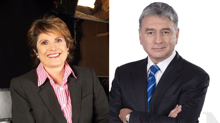 DESIGNAN A LOS PERIODISTAS ADRIANA PÉREZ CAÑEDO Y ALEJANDRO CACHO COMO MODERADORES DEL SEGUNDO DEBATE PRESIDENCIAL