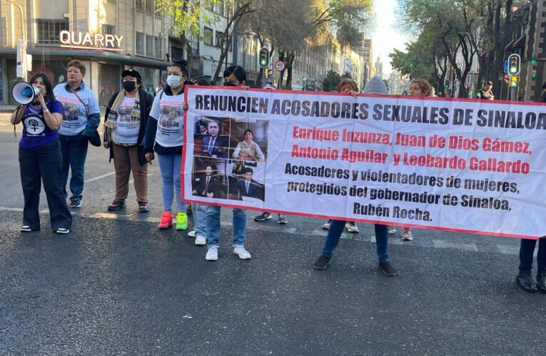 Candidatura al Senado de Inzunza Cázarez, fuera de la ley por acosador sexual: Colectivo feministas