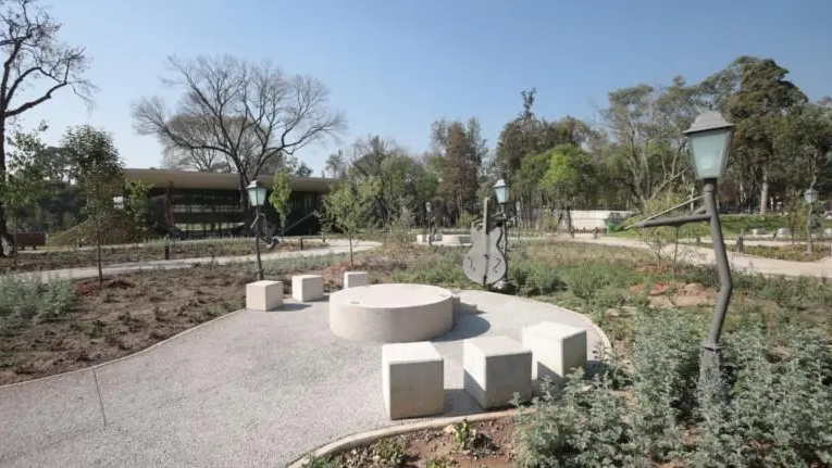 Inauguran el Jardín Escénico de Chapultepec