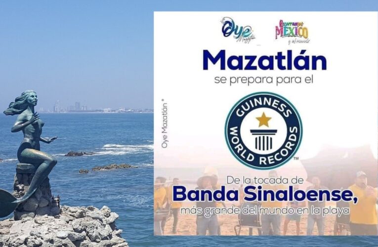 Músicos y bandas de Mazatlán convocan a la tocada más grande del mundo en la playa