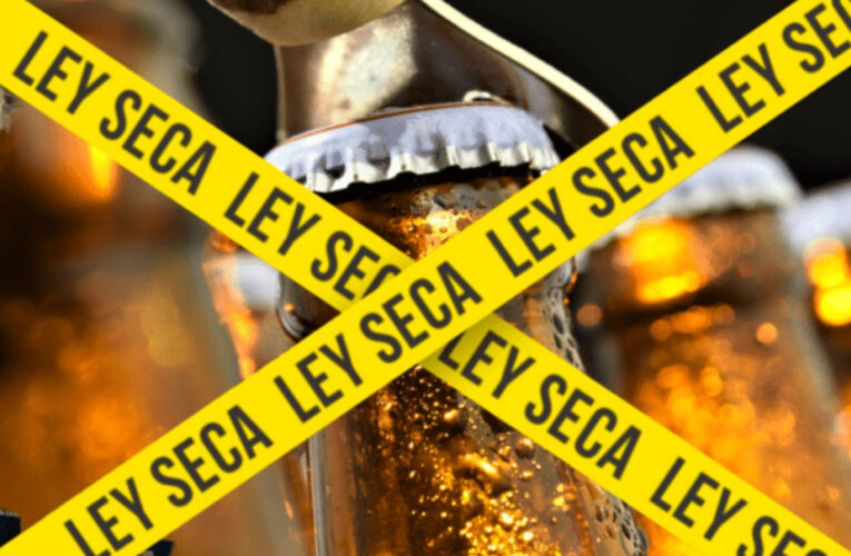 Estas son las alcaldías ley seca en CDMX por Semana Santa 2024