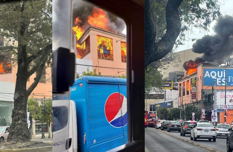 Incendio consume parte del restaurante Enríquez, al sur de la CDMX