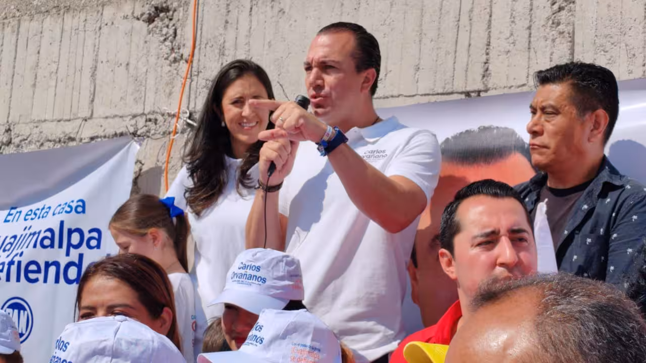 Carlos Orvañanos exige a Batres no interferir en el proceso electoral de Cuajimalpa