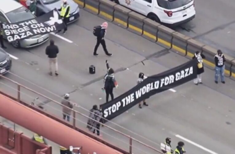 Activistas Propalestina bloquean acceso al Aeropuerto de Chicago y Golden Gate