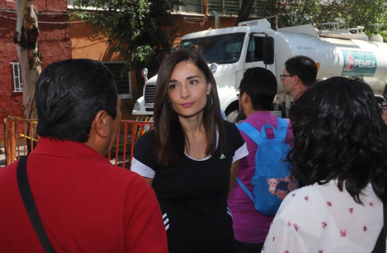 CONVOCA LAURA BALLESTEROS A UN PACTO CIUDADANO POR EL AGUA CON VECINOS, AUTORIDADES, UNAM, IPN Y FIERZAS POLÍTICAS