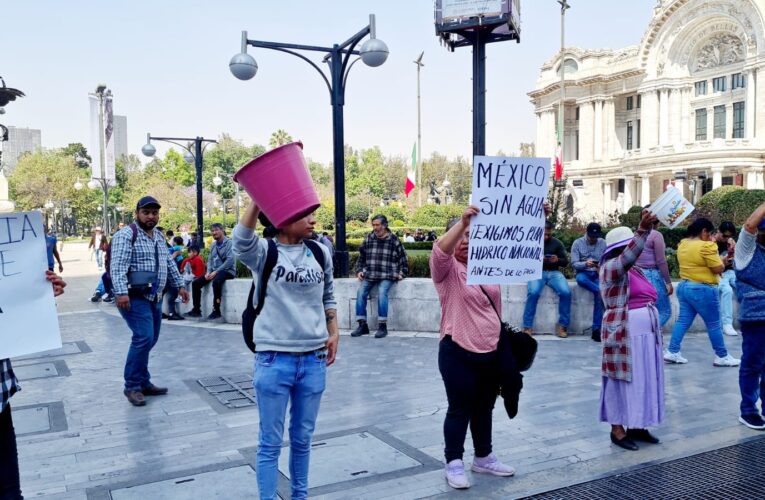 Llaman diputados de Morena a que Conagua atienda disminución de caudal de agua en Iztapalapa