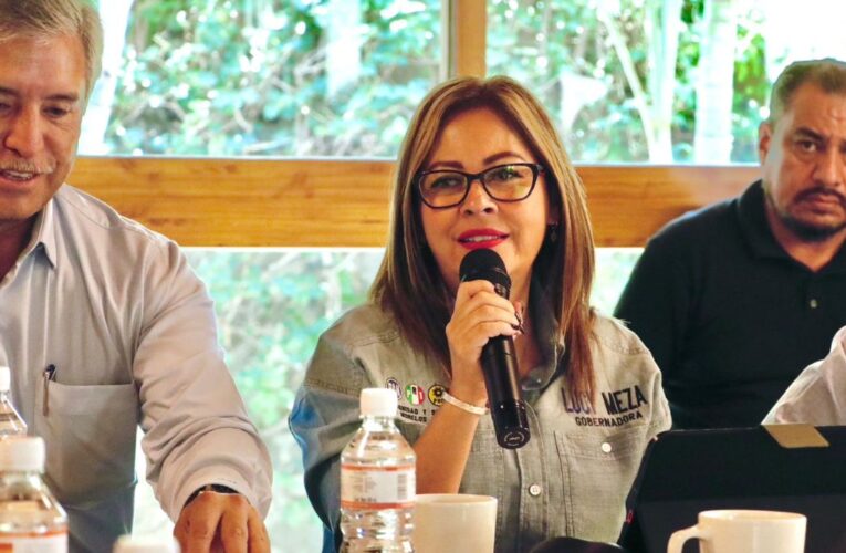 Lucy Meza se reúne con empresarios para reactivar economía de Morelos