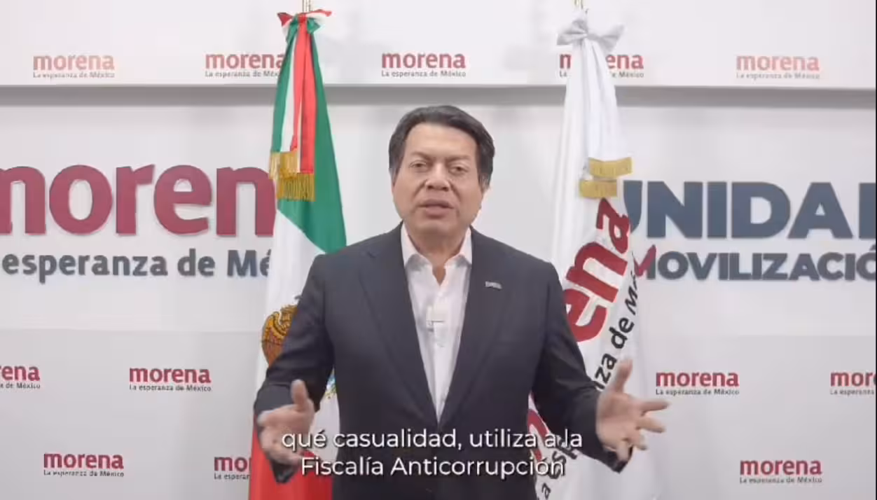 Gobernadora de Chihuahua busca tirar al candidato Cruz Pérez, puntero de Morena en Juárez: Mario Delgado