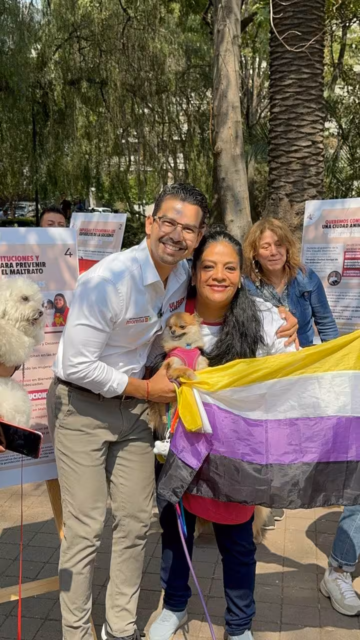 “Hagamos de la Ciudad de México un ejemplo de empatía con los animales”: Ulises Labrador