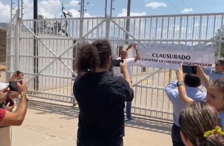 Por censura, periodistas “clausuran” el Instituto Electoral de Guanajuato