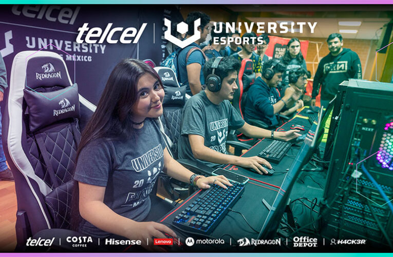 Guía práctica para universitarios: participa en el torneo nacional de videojuegos Telcel UNIVERSITY Esports