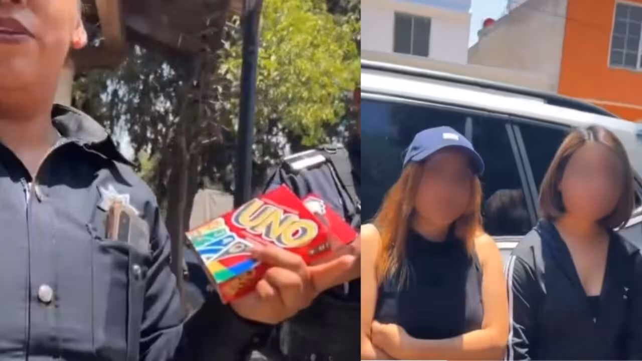 Policías detienen a jóvenes por jugar “UNO” en Toluca