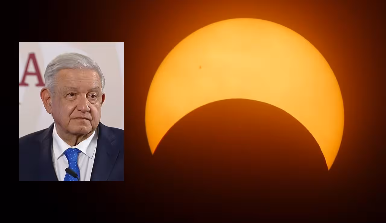 Convertirá AMLO “mañanera” en taller sobre el eclipse del próximo 8 de abril