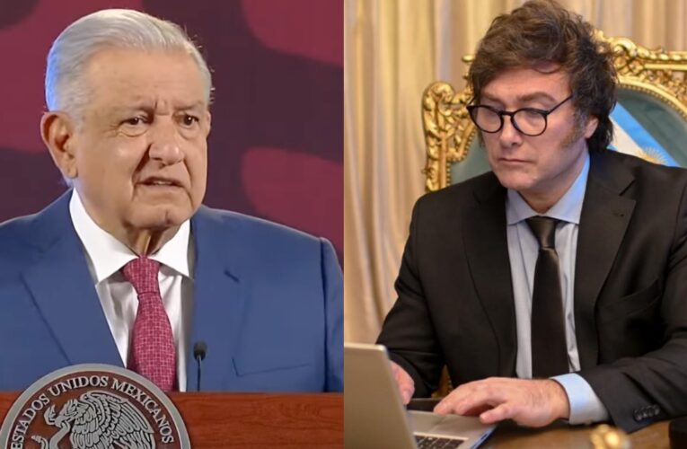 AMLO vuelve a lanzarse contra Milei y da ‘raspón’ a Andrés Oppenheimer