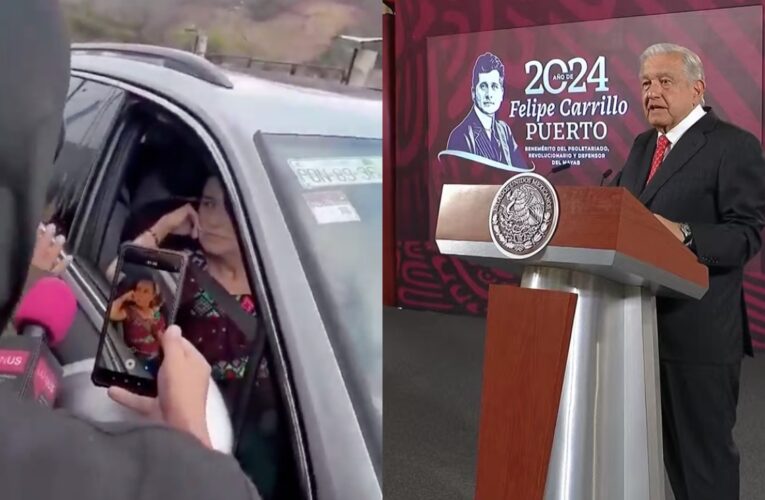 Minimiza AMLO que encapuchados se acercaran a Sheinbaum; acusa montaje